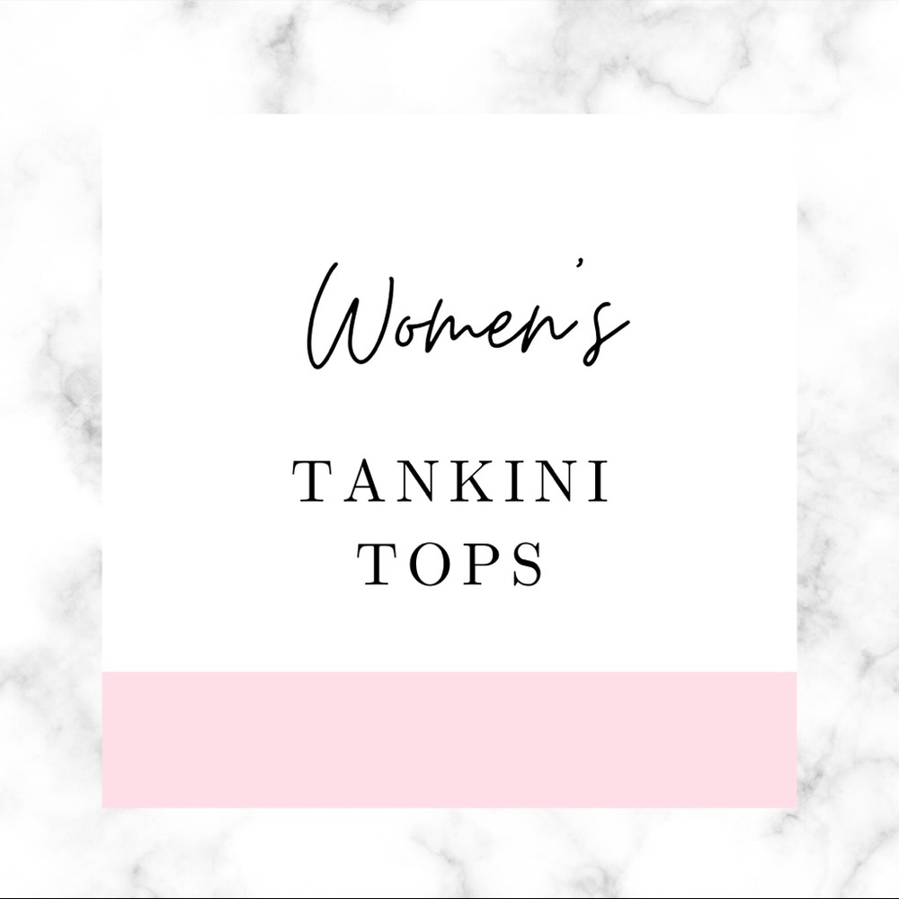 Tankini tops in this section
